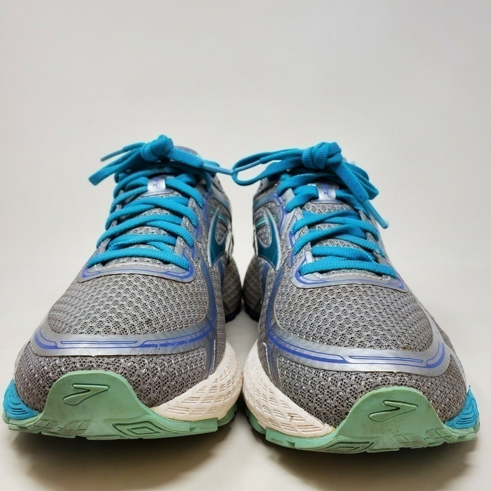 Brooks Adrenaline GTS 16 Running Shoes Womens Size 11 Blue Silver 1202031B170 - Picture 3 of 12